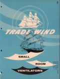 Trade-Wind Motorfans Inc 1956 Vintage Catalog Ventilators Small Room