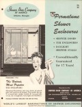 Shower Door Company 1956 Vintage Catalog Bathroom Permalume Enclosure Shower Door Company 1956 Vintage Catalog Bathroom Permalume Enclosure