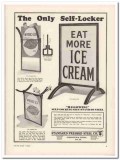 Standard Pressed Steel Company 1933 Vintage Ad Ice Cream Sign Stand Standard Pressed Steel Company 1933 Vintage Ad Ice Cream Sign Stand