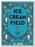 ice cream field 1933 june art deco magazine cover vintage print