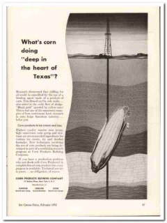 Corn Products Refining Company 1952 Vintage Ad Ice Cream Texas Oil Corn Products Refining Company 1952 Vintage Ad Ice Cream Texas Oil