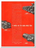 master electric company 1952 right speed horsepower motors vintage ad