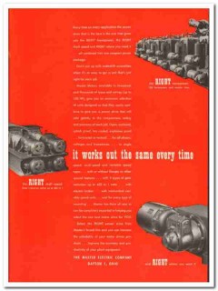 master electric company 1952 right speed horsepower motors vintage ad master electric company 1952 right speed horsepower motors vintage ad