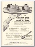 Van Brode Milling Company 1959 Vintage Ad Ice Cream Dishes Buy Appeal Van Brode Milling Company 1959 Vintage Ad Ice Cream Dishes Buy Appeal