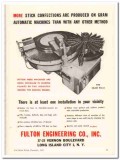 Fulton Engineering Company 1959 Vintage Ad Ice Cream Gram Automatic Fulton Engineering Company 1959 Vintage Ad Ice Cream Gram Automatic