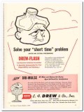 E F Drew Company 1959 Vintage Ad Ice Cream Emulsifier Drew-Flash E F Drew Company 1959 Vintage Ad Ice Cream Emulsifier Drew-Flash