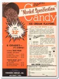 Pangburn Company 1959 Vintage Ad Ice Cream Candy Flavors Pecan Toffee Pangburn Company 1959 Vintage Ad Ice Cream Candy Flavors Pecan Toffee