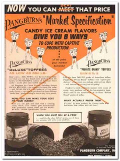 Pangburn Company 1959 Vintage Ad Ice Cream Candy Flavors Toffee Market Pangburn Company 1959 Vintage Ad Ice Cream Candy Flavors Toffee Market