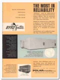 Polarmatic Corp 1959 Vintage Ad Ice Cream BYRDarctic Vault Reliability