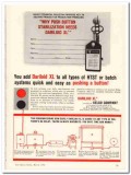 Kelco Company 1959 Vintage Ad Ice Cream Stabilization Push Button XL