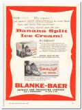 Blanke-Baer Extract Preserving Company 1960 Vintage Ad Ice Cream Split Blanke-Baer Extract Preserving Company 1960 Vintage Ad Ice Cream Split