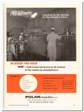 Polarmatic Corp 1960 Vintage Ad Ice Cream Industry Future Conceived