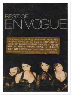 en vogue - best of en vogue 1999 14 tracks sealed audio cassette tape