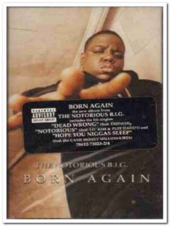 notorious b.i.g. - born again 1999 hip hop sealed audio cassette tape notorious b.i.g. - born again 1999 hip hop sealed audio cassette tape