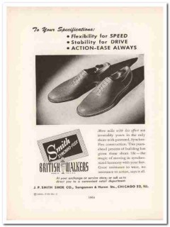 j p smith shoe company 1943 synchro-flex ww2 wartime vintage ad j p smith shoe company 1943 synchro-flex ww2 wartime vintage ad