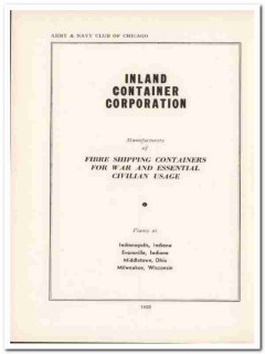 inland container corp 1943 fibre shipping ww2 wartime vintage ad inland container corp 1943 fibre shipping ww2 wartime vintage ad