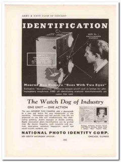 national photo identity corp 1943 monroe duo camera ww2 vintage ad national photo identity corp 1943 monroe duo camera ww2 vintage ad
