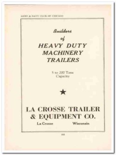 la crosse trailer equipment company 1943 build ww2 wartime vintage ad