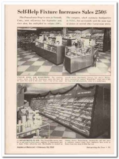 pennsylvania drug company 1952 norwalk ct fixtures medical vintage ad