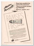 julius schmid inc 1952 ramses vaginal jelly medical vintage ad