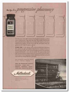 mallinckrodt chemical works 1952 reeves 57 street pharmacy vintage ad mallinckrodt chemical works 1952 reeves 57 street pharmacy vintage ad