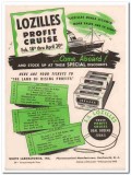 white laboratories inc 1952 lozilles lozenges medical vintage ad