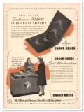 Enger-Kress Company 1946 Vintage Ad Leather Goods Calfskin Billfold