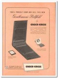 Enger-Kress Company 1946 Vintage Ad Leather Goods Gentlemans Billfold