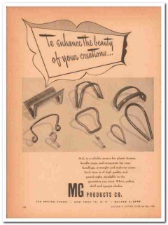 mg products company 1946 enhance beauty handbag frames vintage ad mg products company 1946 enhance beauty handbag frames vintage ad
