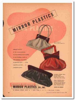 mirror plastics company 1946 handbag vintage ad mirror plastics company 1946 handbag vintage ad