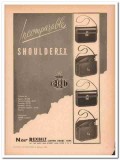 new rexbilt leather goods corp 1946 shoulderex 4 handbags vintage ad new rexbilt leather goods corp 1946 shoulderex 4 handbags vintage ad