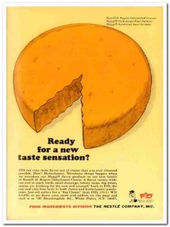 nestle company 1967 russell h rogers dehydrated cheese food vintage ad nestle company 1967 russell h rogers dehydrated cheese food vintage ad