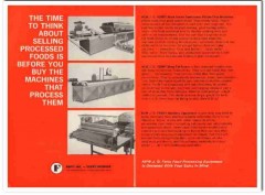 hupp inc 1968 ferry division processed machine snack food vintage ad