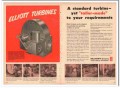 Elliott Company 1954 Vintage Ad Oil Turbines Tailor-Made Requirements