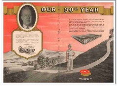 Larkin Packer Company 1954 Vintage Ad Oil Field 50th Year Founder Bio Larkin Packer Company 1954 Vintage Ad Oil Field 50th Year Founder Bio