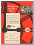 master electric company 1957 nothing cockoo this clock oil vintage ad