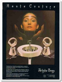 norris industries inc 1976 haute couture artistic brass vintage ad