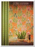 first editions wallcoverings fabrics inc 1977 lyon floral vintage ad first editions wallcoverings fabrics inc 1977 lyon floral vintage ad