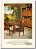henredon furniture industries 1977 artifacts collection vintage ad