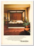 henredon furniture industries 1977 nouveau bedroom vintage ad