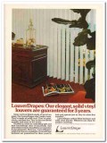 louverdrape inc 1977 elegant solid vinyl vertical blinds vintage ad