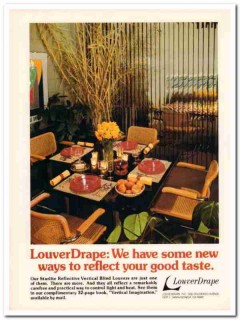 louverdrape inc 1977 starlite reflective vertical blinds vintage ad louverdrape inc 1977 starlite reflective vertical blinds vintage ad