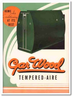 Gar Wood Industries Inc 1940 Vintage Catalog Heating Tempered-Aire