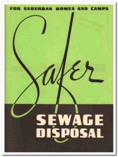 San-Equip Inc 1940 Vintage Catalog Sewage Disposal Suburban Home Safer San-Equip Inc 1940 Vintage Catalog Sewage Disposal Suburban Home Safer
