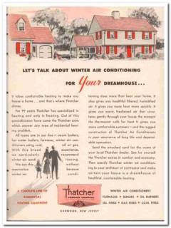 Thatcher Furnace Company 1948 Vintage Catalog Winter Air Conditioning Thatcher Furnace Company 1948 Vintage Catalog Winter Air Conditioning