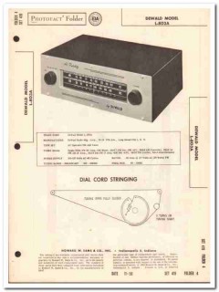 dewald model l-803a 7-tube am-fm radio tuner sams photofact manual dewald model l-803a 7-tube am-fm radio tuner sams photofact manual