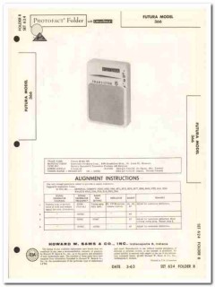 futura model 366 portable am transistor radio sams photofact manual futura model 366 portable am transistor radio sams photofact manual