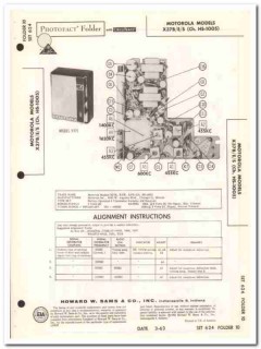 motorola models x37b x37e x37s portable am radio sams photofact manual motorola models x37b x37e x37s portable am radio sams photofact manual