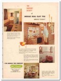 Mosaic Tile Company 1951 Vintage Catalog Clay Floor Wall Radiant Mosaic Tile Company 1951 Vintage Catalog Clay Floor Wall Radiant