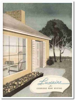 C A Olsen Mfg Company 1951 Vintage Catalog Heating Luxaire Home